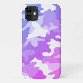 Paarse Camouflage Case-Mate iPhone Case