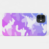 Paarse Camouflage Case-Mate iPhone Case (Achterkant (horizontaal))