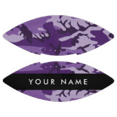 Paarse Camouflage Jouw naam personaliseren American Football (Panelen)