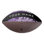 Paarse Camouflage Jouw naam personaliseren American Football (Gedraaid 270)
