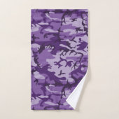 Paarse camouflage, leger, leger bad handdoek (Handdoek)