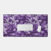 Paarse camouflage, leger, leger bureaumat (Keyboard & Muis)