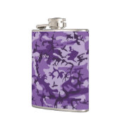 Paarse camouflage, leger, leger heupfles (Links)