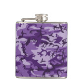 Paarse camouflage, leger, leger heupfles (Voorkant)