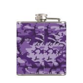 Paarse camouflage, leger, leger heupfles (Achterkant)