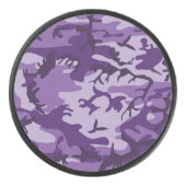 Paarse camouflage, leger, leger hockey puck (Voorkant)