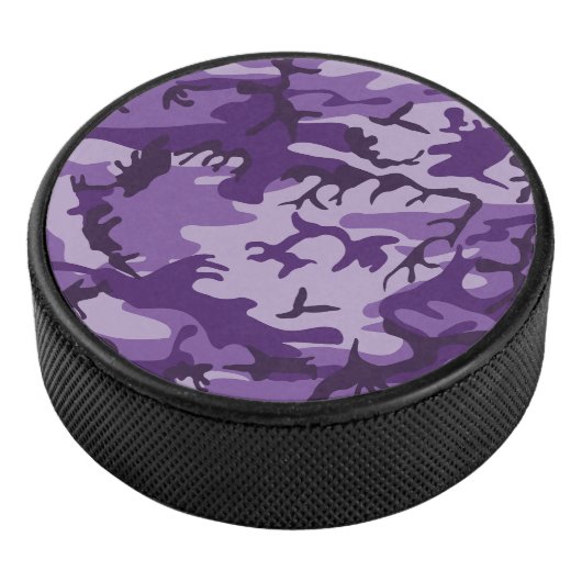 Paarse camouflage, leger, leger hockey puck (3/4)