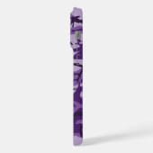 Paarse camouflage, leger, leger iPhone hoesje (Linkerkant)