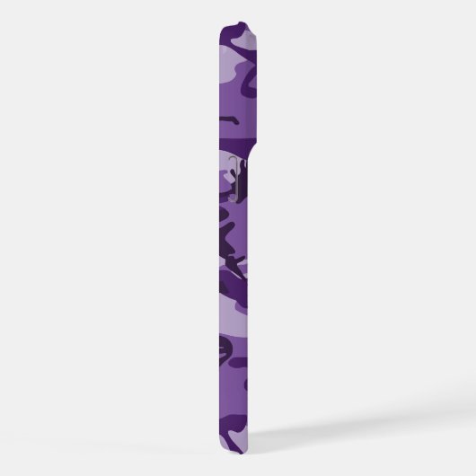 Paarse camouflage, leger, leger iPhone hoesje (Rechterkant)