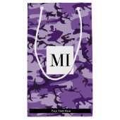 Paarse camouflage, leger, leger klein cadeauzakje (Achterkant)