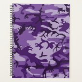 Paarse camouflage, leger, leger planner (Voorkant)
