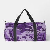 Paarse camouflage, leger, leger plunjezak (Voorkant)