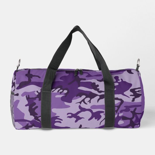 Paarse camouflage, leger, leger plunjezak (Achterkant)