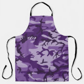 Paarse camouflage, leger, leger schort (Voorkant)