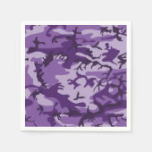 Paarse camouflage, leger, leger servet (Voorkant)