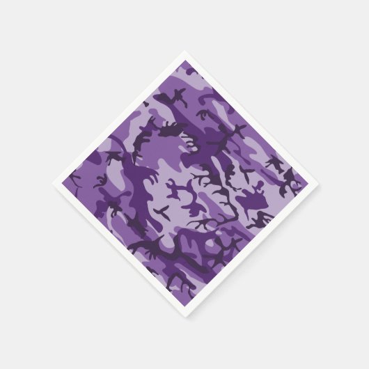 Paarse camouflage, leger, leger servet (Hoek)