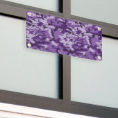 Paarse camouflage, leger, leger spandoek (Buitenkant Gebouw)