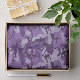 Paarse camouflage, leger, leger tissuepapier