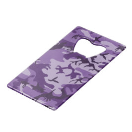 Paarse Camouflage, Militair, Leger Creditkaart Flessenopener