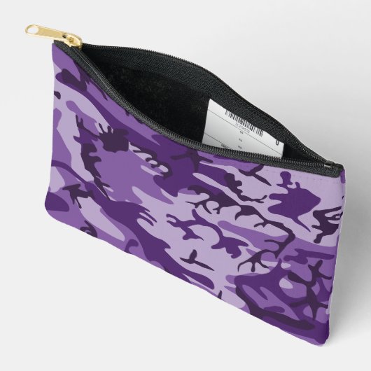 Paarse Camouflage, Militair, Leger Etui (Open)
