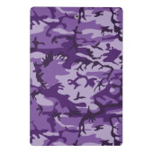 Paarse Camouflage, Militair, Leger Mini Klembord (Achterkant)