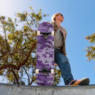 Paarse Camouflage, Militair, Leger Persoonlijk Skateboard