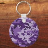 Paarse Camouflage, Militair, Leger Sleutelhanger (Voorkant)