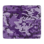 Paarse Camouflage, Militair, Leger Snijplank (Voorkant)