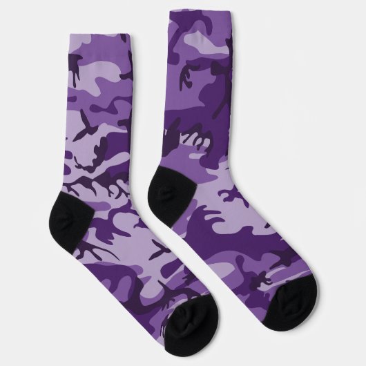 Paarse Camouflage, Militair, Leger Sokken (Rechts)