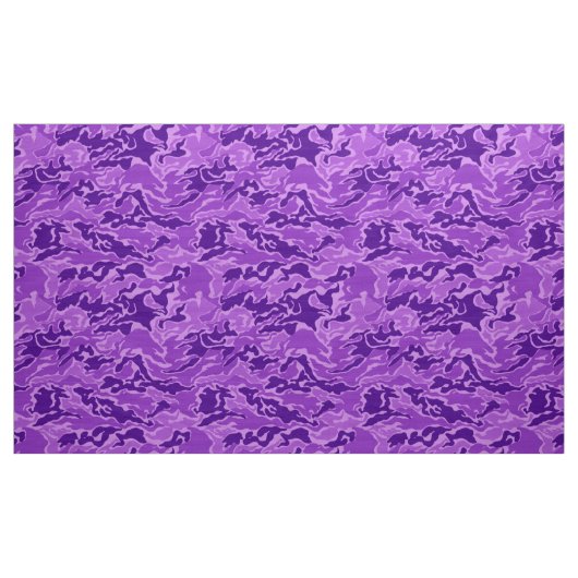 Paarse camouflage-patroonstructuur stof (Yard (91,4 cm))