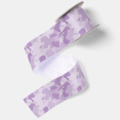 Paarse Camouflage Satijnen Lint (Achterkant)