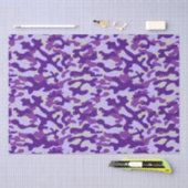 Paarse Camouflage  Tissuepapier (Craft)