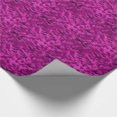 Paarse Camouflagepatroon Cadeaupapier (Hoek)