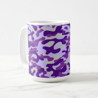 Paarse Camouflagepatroon Koffiemok