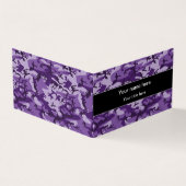 Paarse camouflagepatroon, leger, leger visitekaartje (Buitenkant)