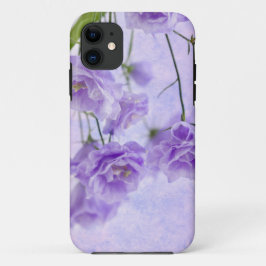 Paarse Campanella Flowers Macro Case-Mate iPhone Case