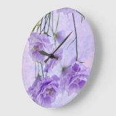 Paarse Campanella Flowers Macro Grote Klok (Hoek)