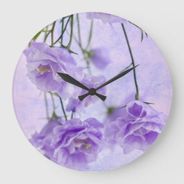 Paarse Campanella Flowers Macro Grote Klok