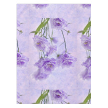 Paarse Campanella Flowers Macro