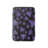 Paarse Canarische leder Badmat (Voorkant Verticaal)