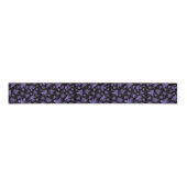 Paarse Canarische leder Grosgrain Lint (Voorkant)
