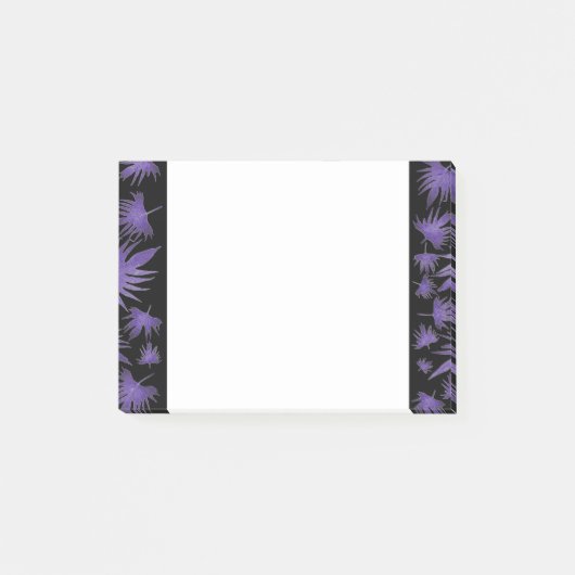 Paarse Canarische leder Post-it® Notes (Voorkant)