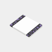 Paarse Canarische leder Post-it® Notes (Schuin)
