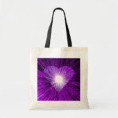 Paarse canvas tas (Voorkant)