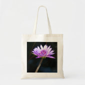 Paarse canvas tas Lotus Waterlily (Voorkant)