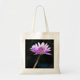 Paarse canvas tas Lotus Waterlily