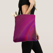 Paarse Canvas tas met gladde achtergrond - Uniek (Dichtbij)