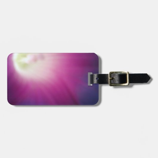 Paarse Carry-on Bagagelabels (Voorkant horizontaal)