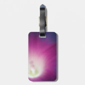 Paarse Carry-on Bagagelabels (Achterkant verticaal)