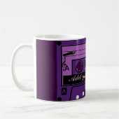 Paarse Cassette Groove_ Koffiemok (Links)